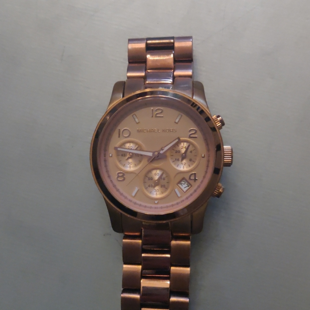 Michael Kors Rose Gold Watch